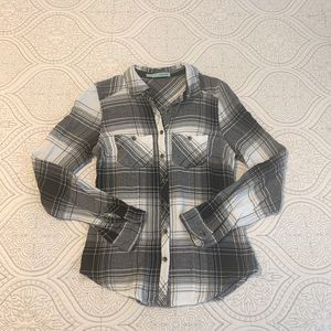 Maurice's plaid button down size XS
